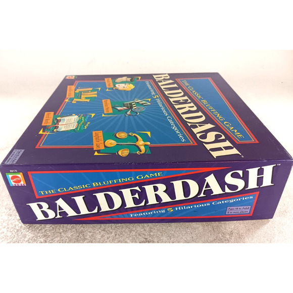 Balderdash Board Game circa 2003 by Mattel - Picture 2 of 4
